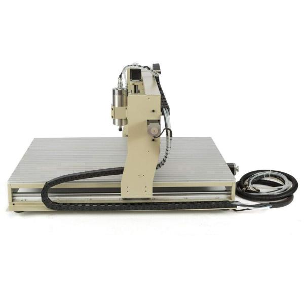 Machine à graver USB 1500 W Router 4 axes 6090 Router Machine à graver Fraiseuse + Machine à roulettes manuelle
