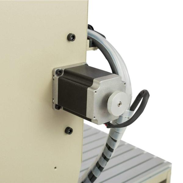 Machine à graver USB 1500 W Router 4 axes 6090 Router Machine à graver Fraiseuse + Machine à roulettes manuelle