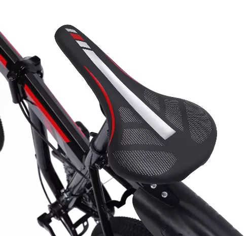 26" mountainbike voor heren, vouwfiets met spatbord, 21 versnellingen, herenfiets, fietsen met dubbele schijfrem