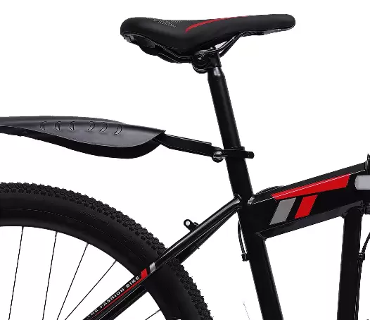 26" mountainbike voor heren, vouwfiets met spatbord, 21 versnellingen, herenfiets, fietsen met dubbele schijfrem