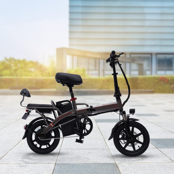 Vélo électrique pliable de 14 pouces avec moteur Vitesse maximale de 25 km/h et batterie au lithium amovible Vélo électrique de ville Trois modes de conduite/a une autonomie de 30 km Vélo électrique pliable de 14 pouces avec moteur Vitesse maximale de 25 km/h et batterie au lithium amovible Vélo électrique de ville Trois modes de conduite/a une autonomie de 30 km
