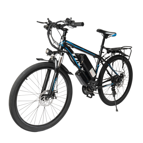 E-Bike 26" E-Mountainbike 250W Moteur 25km/h et vélo électrique 21 vitesses endurance 20-30km