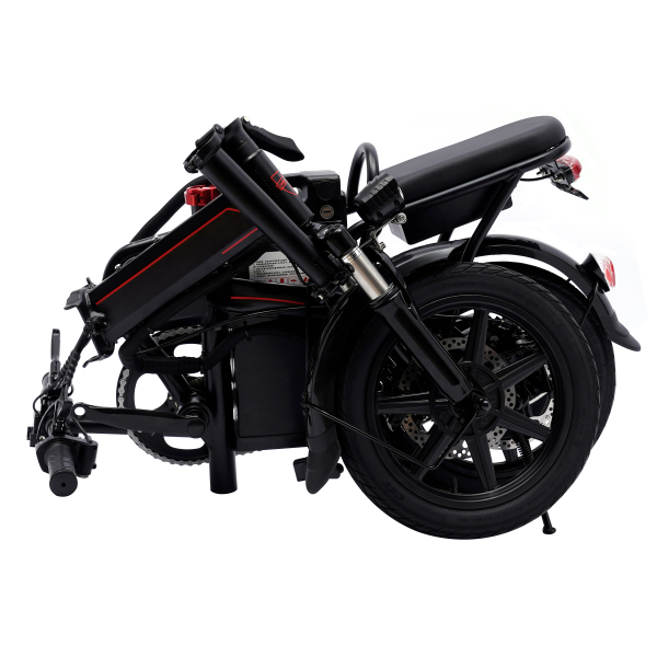 CNCEST E-Bike pliable 14 pouces avec moteur 350W 25 km/h et batterie au lithium amovible City E-Bike