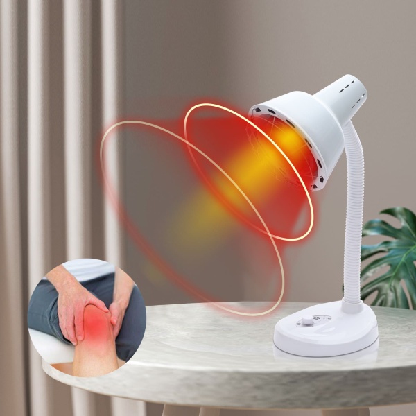 Lumière rouge infrarouge 220 V 275 W Lampe chauffante rouge pour faciliter les douleurs musculaires