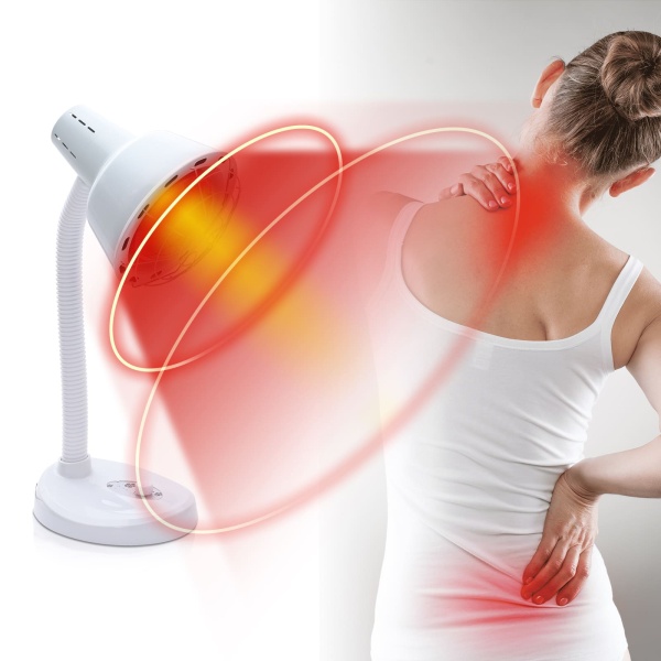 Lumière rouge infrarouge 220 V 275 W Lampe chauffante rouge pour faciliter les douleurs musculaires