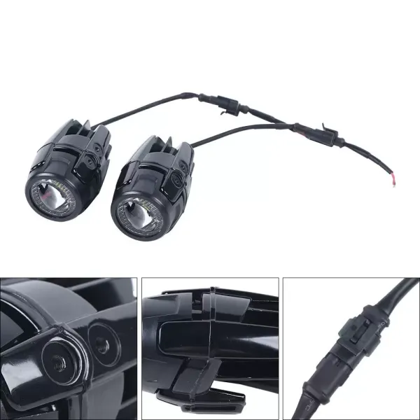 Phares de moto 2xLED avec feux antibrouillard pour BMW ADV Phares de moto 2xLED avec feux antibrouillard pour BMW ADV