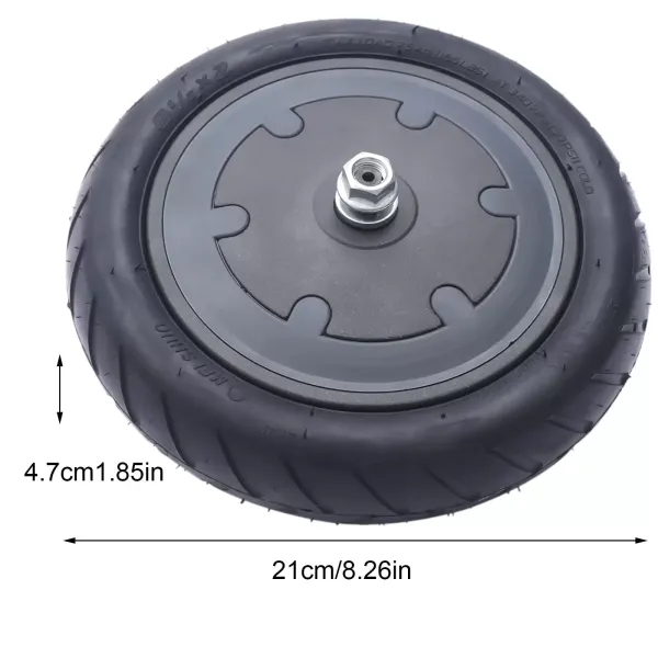 Pneu de scooter électrique avec moteur de 350 W pour M365/M365 PRO Scooter Pneu de rechange 8,26