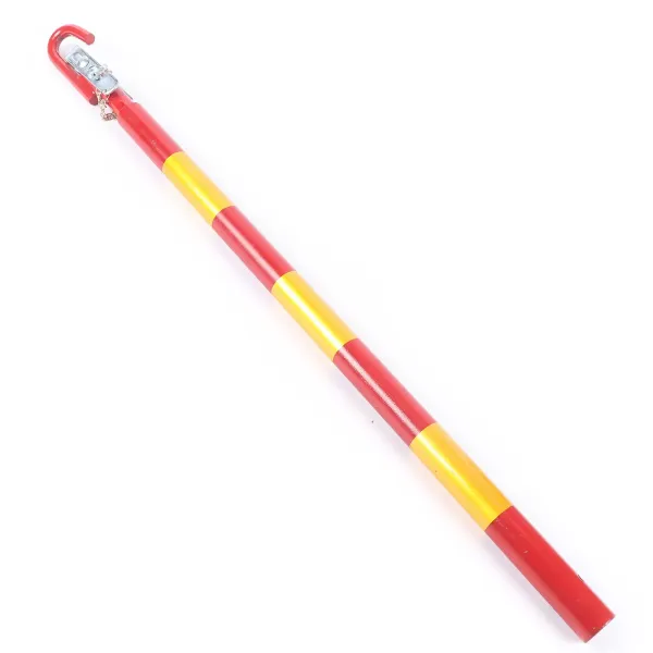 Barre de remorquage en acier 5000 kg pour voiture - Attelage de sécurité avec amortissement à ressort - 175 cm - Force de traction maximale : 5 T