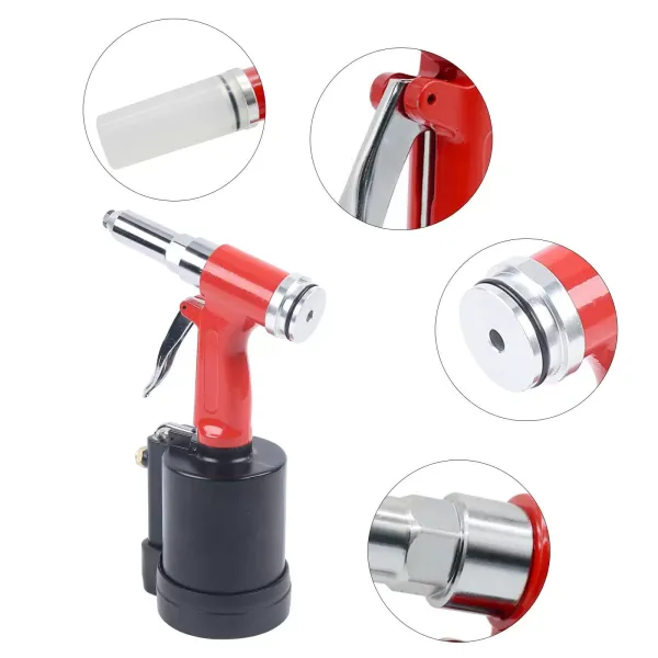 Pistolet à rivet aveugle 1/4 NPT à air comprimé - Pince à riveter à air comprimé - Rivets aveugles Pistolet à rivet aveugle 1/4 NPT à air comprimé - Pince à riveter à air comprimé - Rivets aveugles