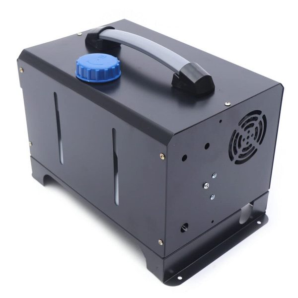 Chauffage à air diesel 8 kW avec télécommande, 12 V Diesel Heater Chauffage Air sur pied noir