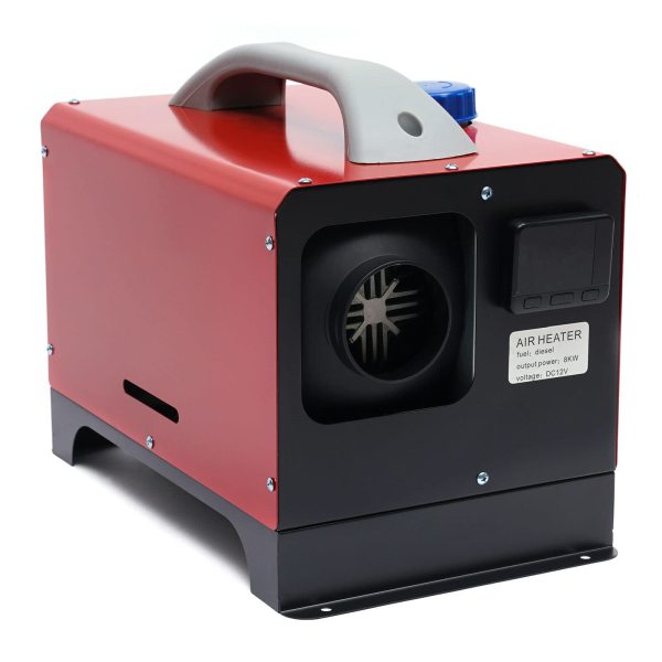 Radiateur diesel 8 kW avec thermostat LCD pour voiture, camion, bus, caravane, chauffage sur pied