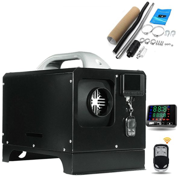 Chauffage à air diesel 8 kW - 12 V - Avec télécommande - Écran LCD - Chauffage diesel - Chauffage de parking - Pour camping-cars
