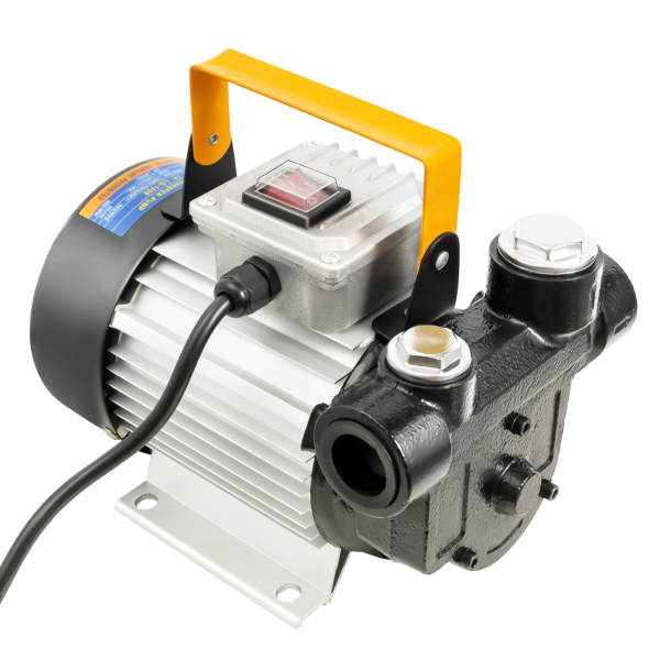 230V 550W Pompe à huile de chauffage Pompe diesel Pompe auto-amorçante Pompe d’aspiration d’huile Max.60L / min