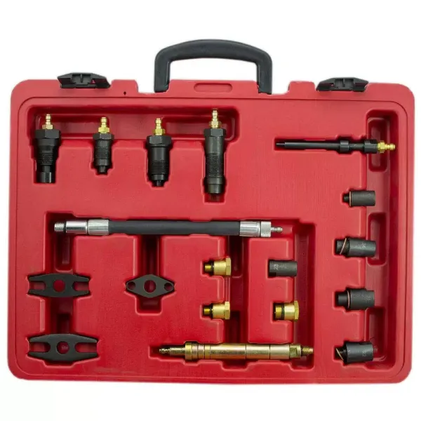 Testeur de compression avec boîte 40 bar / 600 psi - Testeur de compression pour moteurs essence diesel
