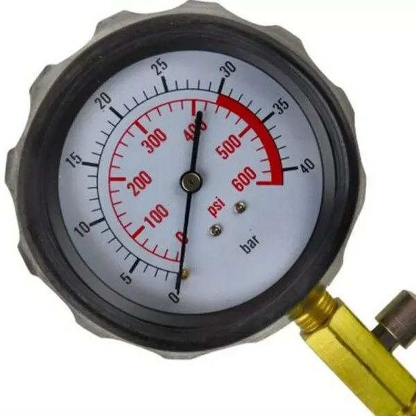 Testeur de compression avec boîte 40 bar / 600 psi - Testeur de compression pour moteurs essence diesel Testeur de compression avec boîte 40 bar / 600 psi - Testeur de compression pour moteurs essence diesel
