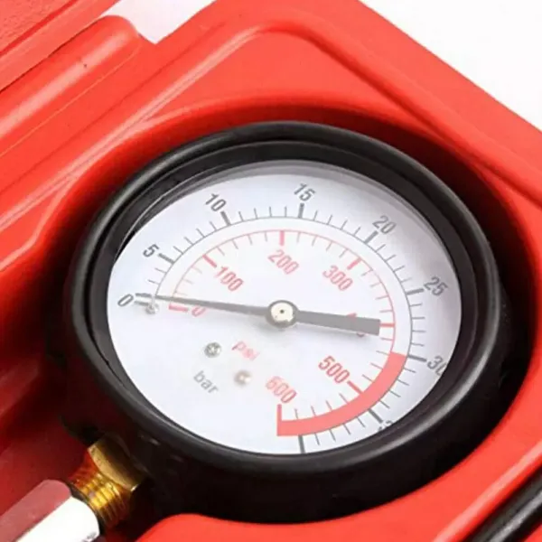 Testeur de compression avec boîte 40 bar / 600 psi - Testeur de compression pour moteurs essence diesel