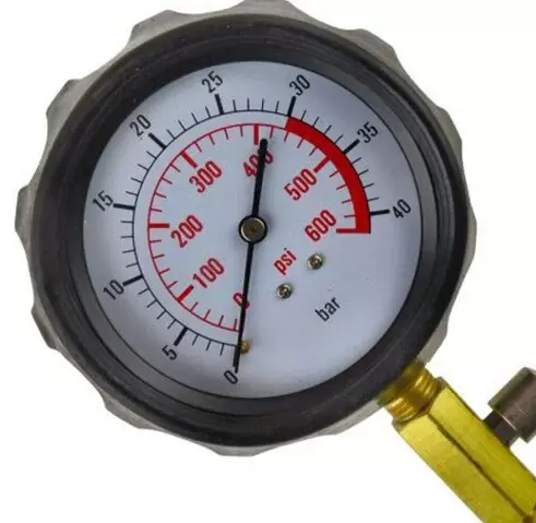 Testeur de compression avec boîte 40 bar / 600 psi - Testeur de compression pour moteurs essence diesel