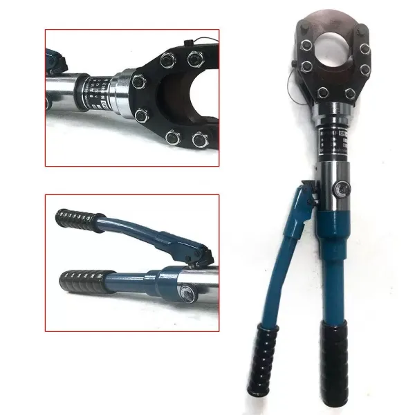 Outil de coupe 50mm de câble téléphonique de CU Alu de coupeur de câble hydraulique