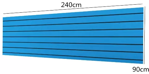 Antislip bootmat van synthetisch EVA-schuim voor campervloeren, zwembaden, tuinvloeren