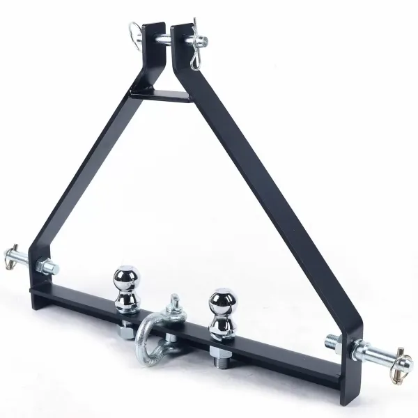 Rail d'attelage de tracteur avec suspension en trois points - 660 mm - Catégorie I Rail d'attelage