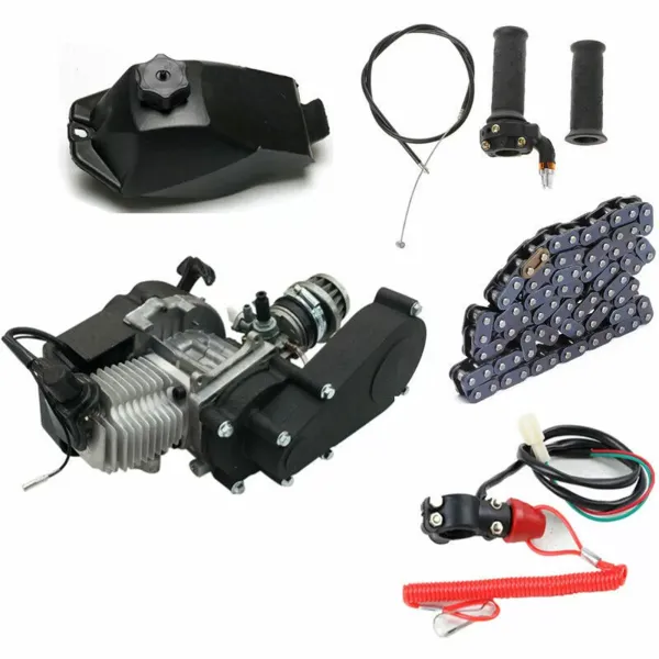 49 CC Kit moteur à 2 temps pour Pocket Mini Dirt Bike Scooter