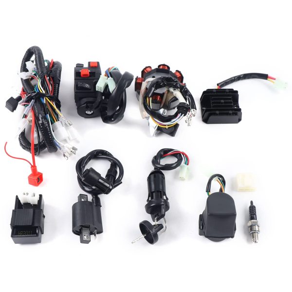 Kit complet de faisceau de câbles pour ATV Quad 150-250 300 CC Kit complet de faisceau de câbles pour ATV Quad 150-250 300 CC