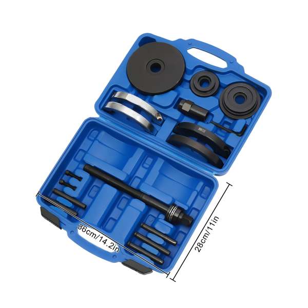 Kit d'extracteur de roulement de roue 85 mm pour roulement de roue, kit d'extracteur de roulement de roue 16 TLG Kit d'extracteur de roulement de roue 85 mm pour roulement de roue, kit d'extracteur de roulement de roue 16 TLG