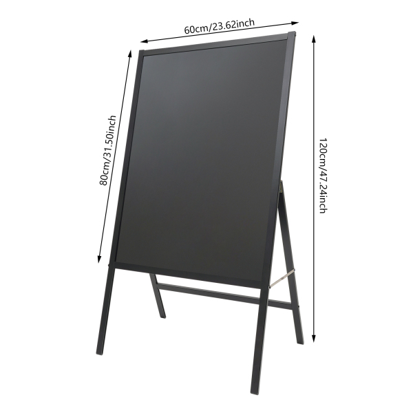 Tableau d'affichage LED monobloc avec 8 * marqueurs fluorescents Support stable