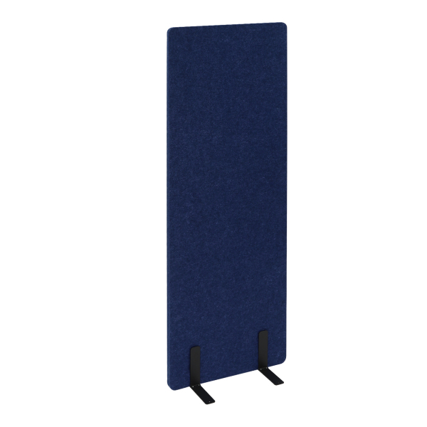 Cloison de bureau 61*168cm, séparateur de pièce, paravent bleu