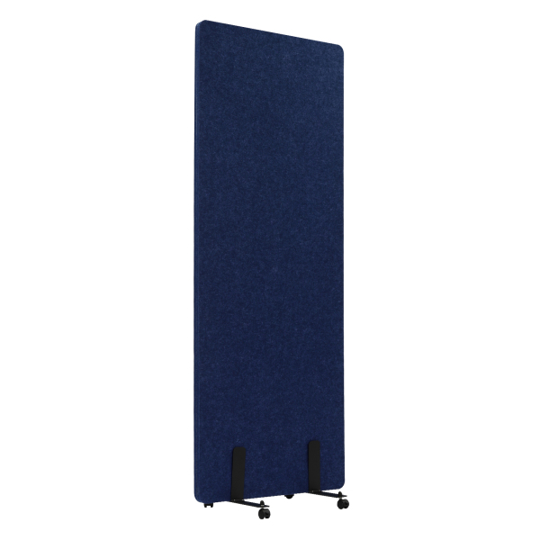 Cloison de bureau 61*168cm, séparateur de pièce, paravent bleu Cloison de bureau 61*168cm, séparateur de pièce, paravent bleu