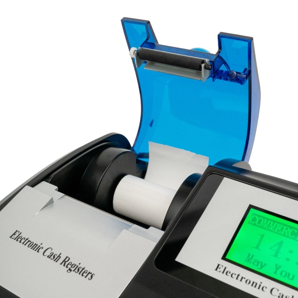 100-240V Caisse Enregistreuse Électronique Avec Tiroir-Caisse & Double Affichage Caisse Enregistreuse Pour Petites Entreprises