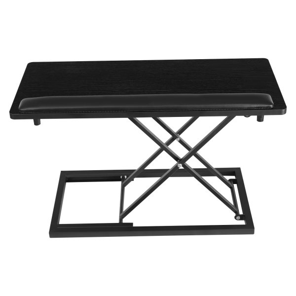 Support de clavier réglable en hauteur (26,77 x 11,81 po), support de clavier de bureau, support de clavier