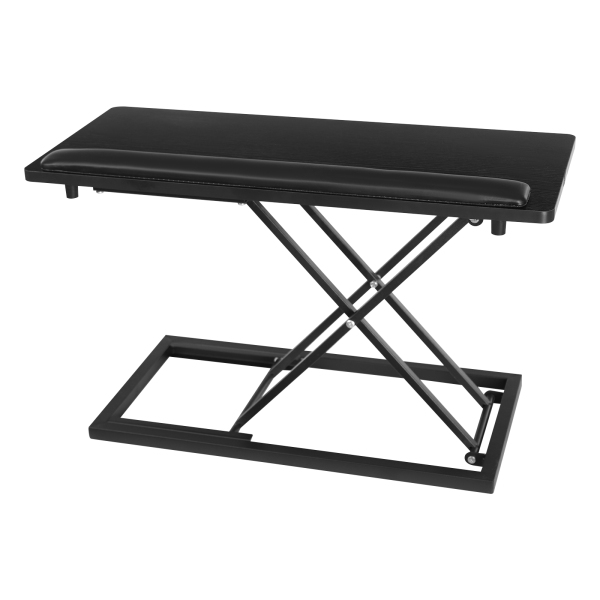 Support de clavier réglable en hauteur (26,77 x 11,81 po), support de clavier de bureau, support de clavier