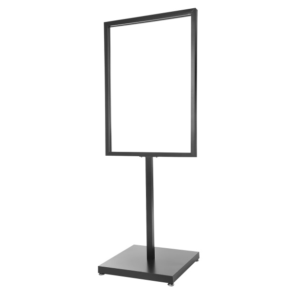 Support pour affiches - Cadre en métal noir - 65 x 90 cm