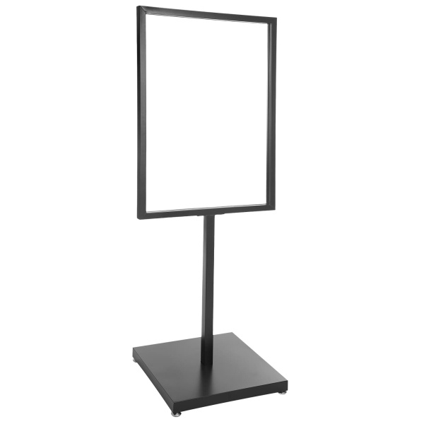 Support pour affiches - Cadre en métal noir - 65 x 90 cm