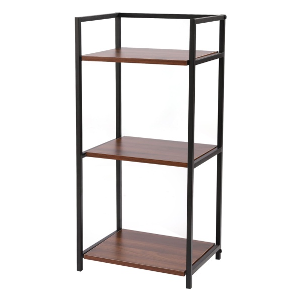 Support pour imprimante, 3 étages, table d'imprimante, chariot d'imprimante, vintage en tissu, pour bureau, maison, cuisine