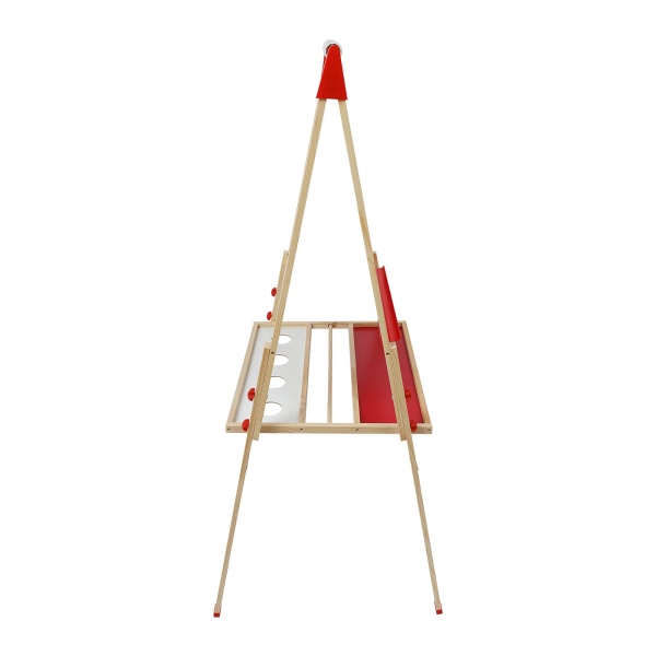 Tableau blanc et tableau noir double face, tableau pour enfants avec chiffres et autres accessoires, chevalet réglable en hauteur pour enfants Tableau blanc et tableau noir double face, tableau pour enfants avec chiffres et autres accessoires, chevalet réglable en hauteur pour enfants
