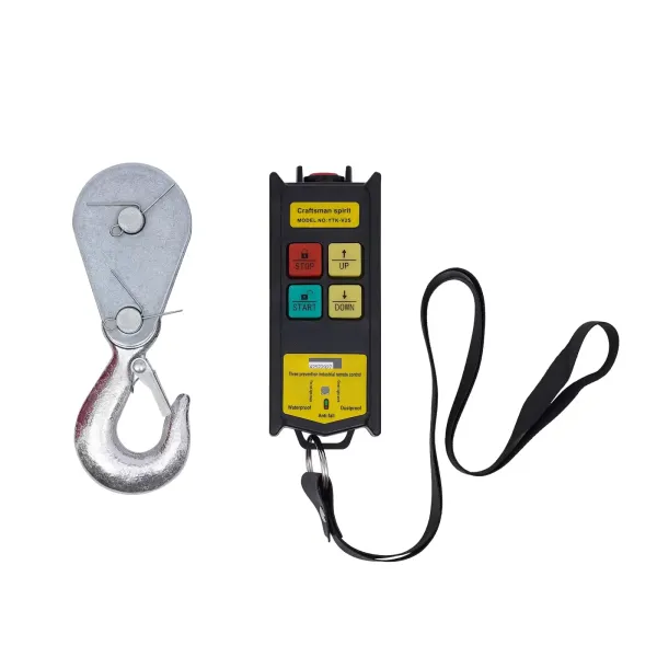 440LBS Treuil électrique 230 V avec télécommande sans fil 440LBS avec télécommande et élingues treuil électrique 440LBS Treuil électrique 230 V avec télécommande sans fil 440LBS avec télécommande et élingues treuil électrique