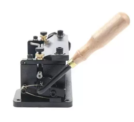 32 x 18 x 18 cm Manuel Cuir Splitter Skiver Pelle Machine pour Cuir Fait Main Skiving Paring Peeling