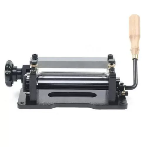 32 x 18 x 18 cm Manuel Cuir Splitter Skiver Pelle Machine pour Cuir Fait Main Skiving Paring Peeling