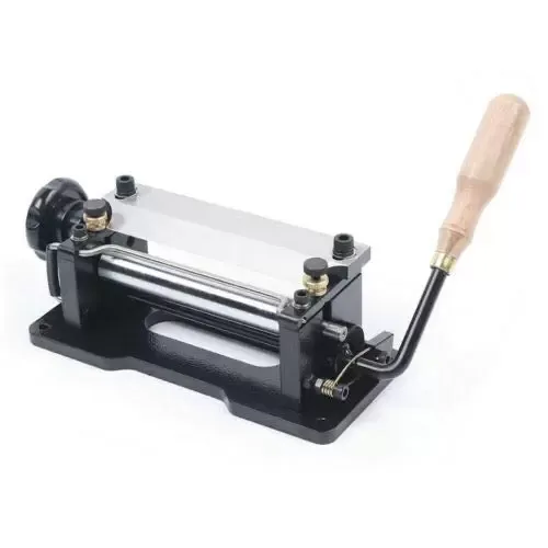 32 x 18 x 18 cm Manuel Cuir Splitter Skiver Pelle Machine pour Cuir Fait Main Skiving Paring Peeling