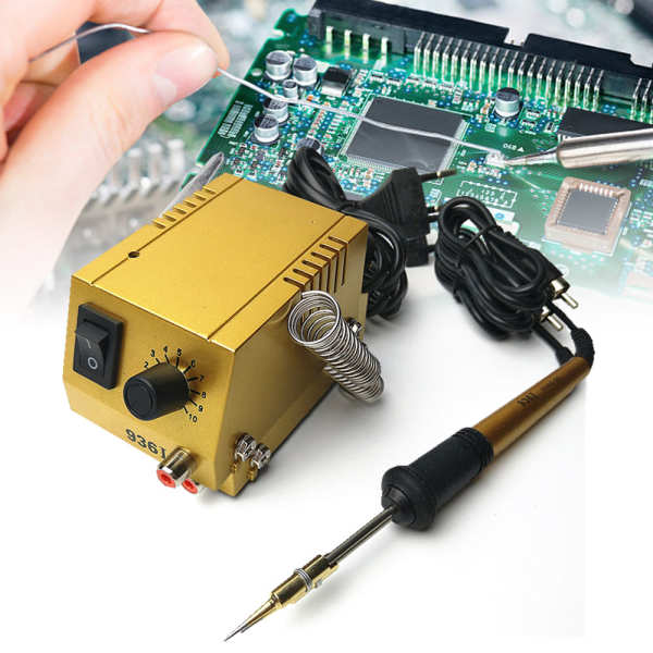 Fer à souder Mini station de soudage 1-18 W Premium avec poignée de fer à souder Support étain pour platine LED SMD composants 50-450 ℃ Réglable