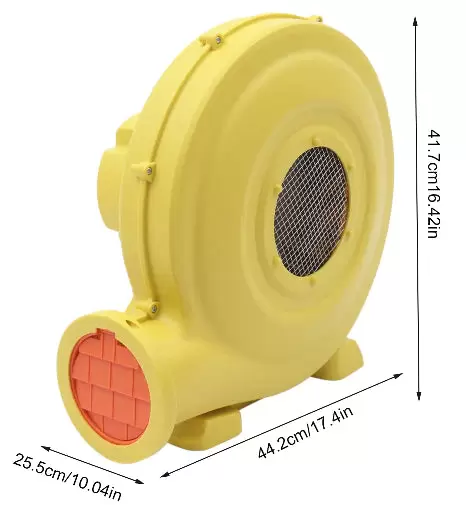 950 W - Turboventilator - Radiale ventilator - Drukventilator - Opblaasbaar paleis - Voor opblaasbare kastelen