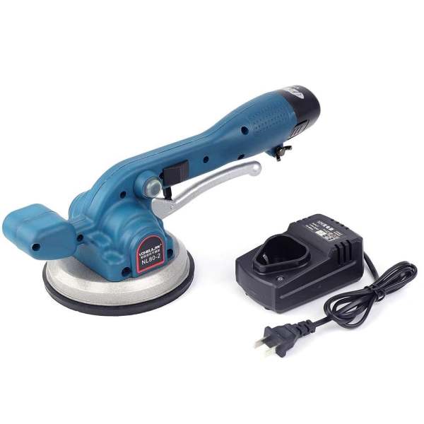 Outil de carrelage automatique 30-100 cm - Machine à vibration réglable- Batterie rechargeable - Charge maximale : 100 kg