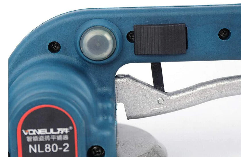 Outil de carrelage automatique 30-100 cm - Machine à vibration réglable- Batterie rechargeable - Charge maximale : 100 kg
