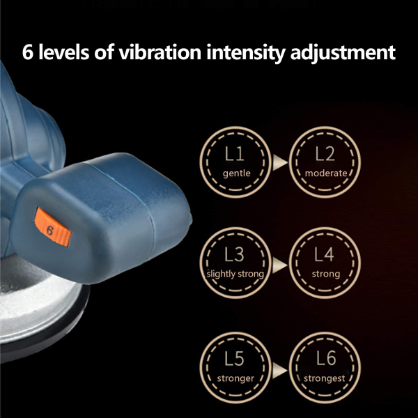 Vibromasseur de carrelage électrique manuel avec chargeur Machine de nivellement automatique
