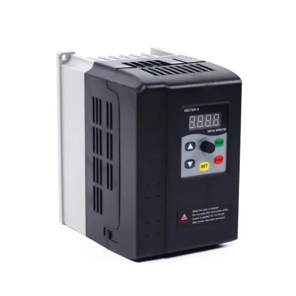 Convertisseur de fréquence 380 V AC 1,5 kW VFD Régulateur de vitesse 3 phases AC Onduleur Moteur à courant rotatif
