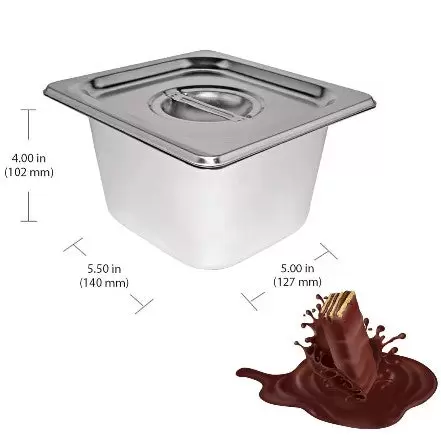 Chocoladefondueset,Chocoladesmelters Temperatuurcontroleset,Chocoladefondue 220V 1kW