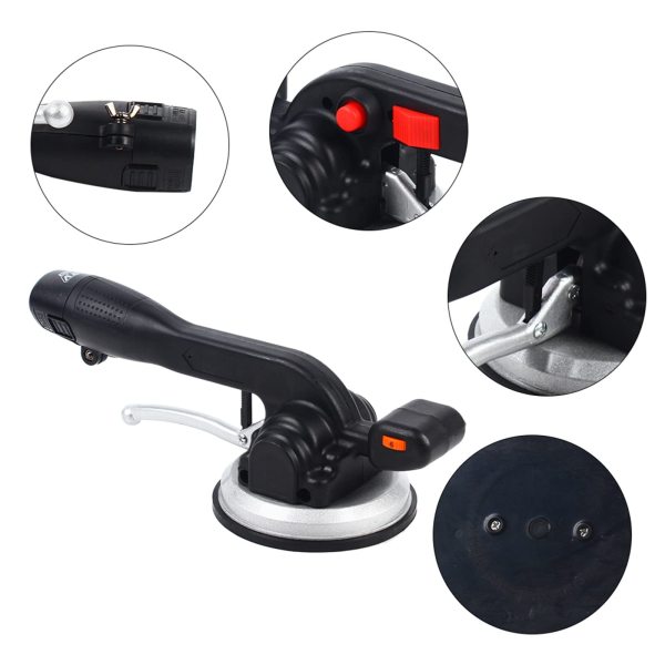Vibromasseur de carrelage - Appareil de nivellement automatique manuel électrique - Appareil de vibration pour carrelage - Avec 1 batterie