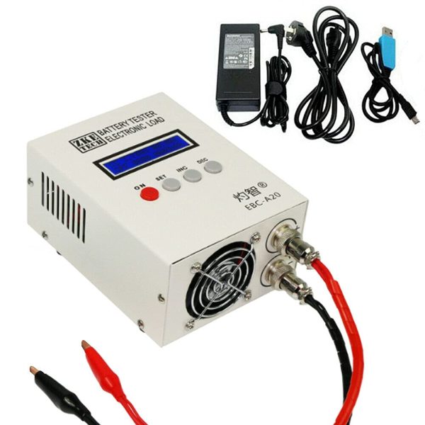 EBC-A20 Testeur de capacité de batterie Li-Po 5 A Charge 20 A Décharge 85 W Multifonction Testeur de batterie